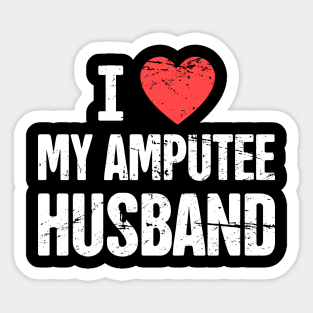 Funny Amputated Missing Arm Amputee Gift Sticker